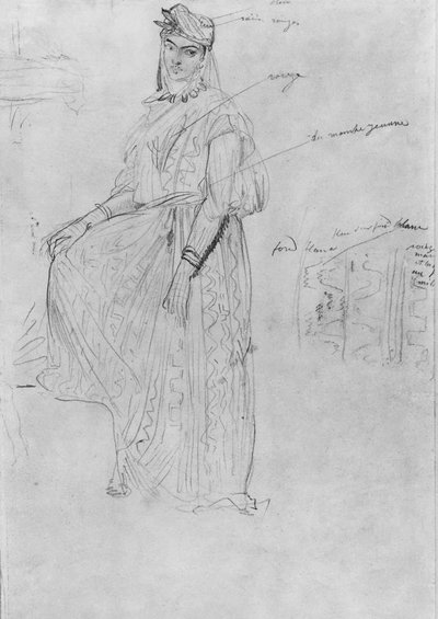Mujer morisca de Théodore Chassériau